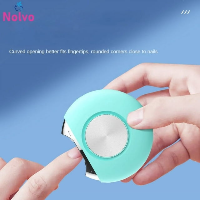 Electric Nail Clippers Effortless Precision for Baby Nails with Automatic Debris Container.