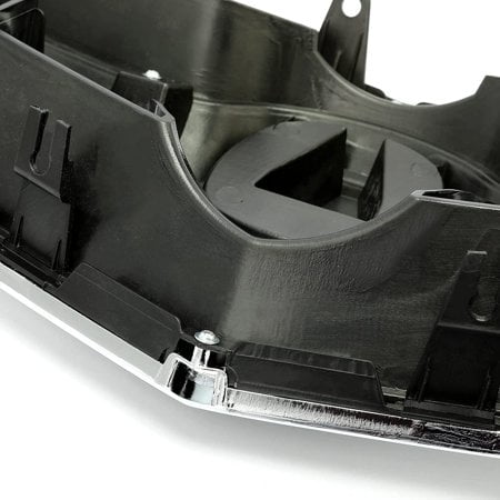Kojem Front Bumper Face Bar Grille Chrome Molding Assembly Kojem Front Bumper Face Bar Grille Chrome Molding Assembly