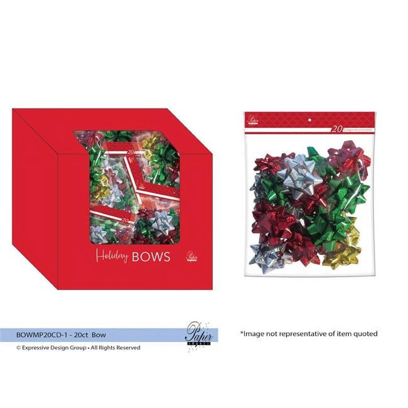 Paper Images Assorted Traditional Holiday Bows