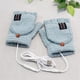 thumbnail image 1 of Guantes calefactables USB para mujer y hombre, guantes de invierno sin dedos con calefacción total y parcial, guantes calefactables de doble cara para pantalla táctil, guantes lavables para portátil,, 1 of 1