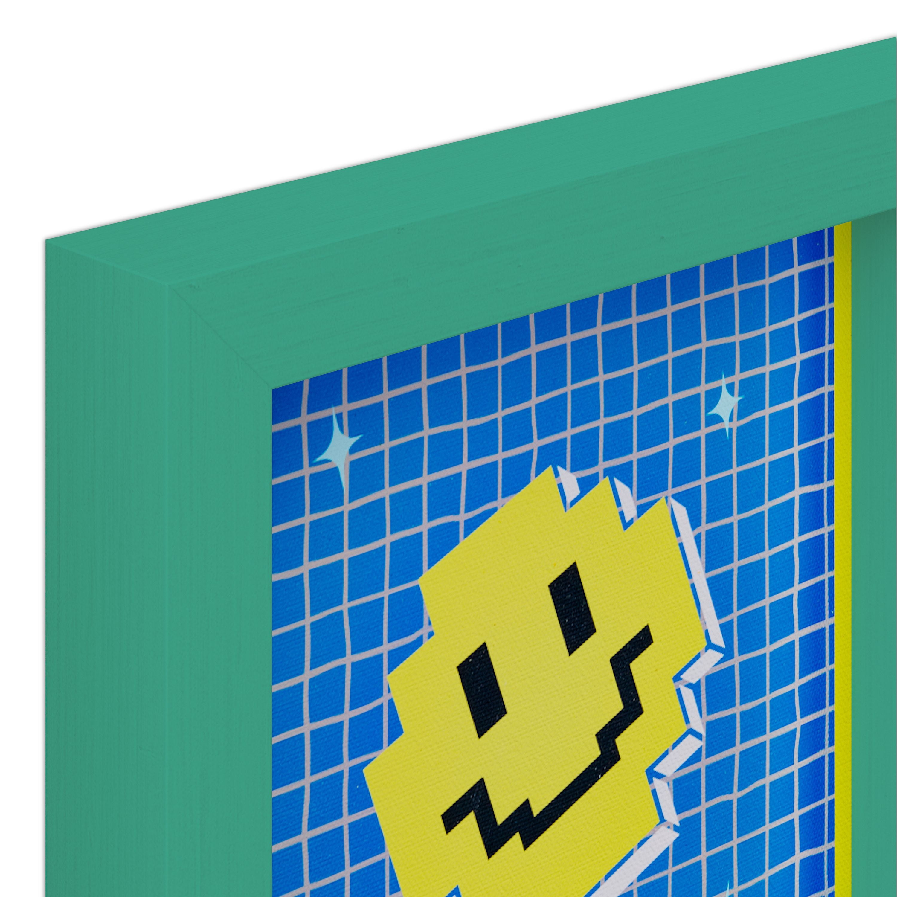 Mainstays Kids Gamer 3-Piece Framed Wall Art Set