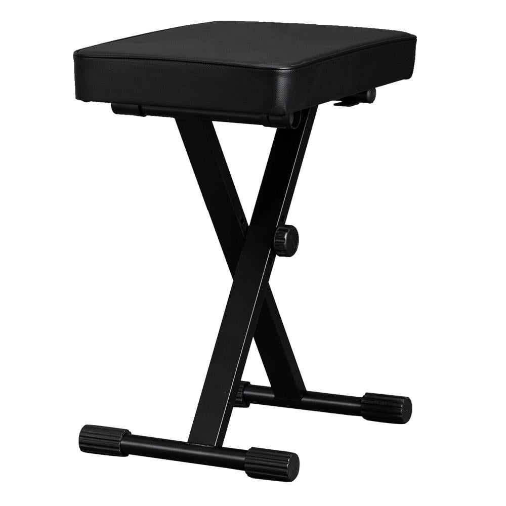 Glarry Foldable 3levels Piano Keyboard Bench Electronic Bench Adjustable