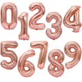 thumbnail image 4 of Globos de aluminio con números gigantes para adultos y niños, figuras de helio de aire de 32/40 pulgadas, suministros de decoración para fiestas de cumpleaños, 0-9 Globos digitales, 4 of 4