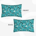 thumbnail image 2 of Daiia Penguins On The Ice In The Sea Bedding Waterproof Pillow Protector Zippered Queen – Bed Bug Proof Pillow Encasement-14"x20", 2 of 6