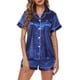 thumbnail image 4 of Women Loungewear Satin Pajamas Women Polyester Fiber With Chest Pocket For Woman For Household ANGGREK Ropa, 4 of 6