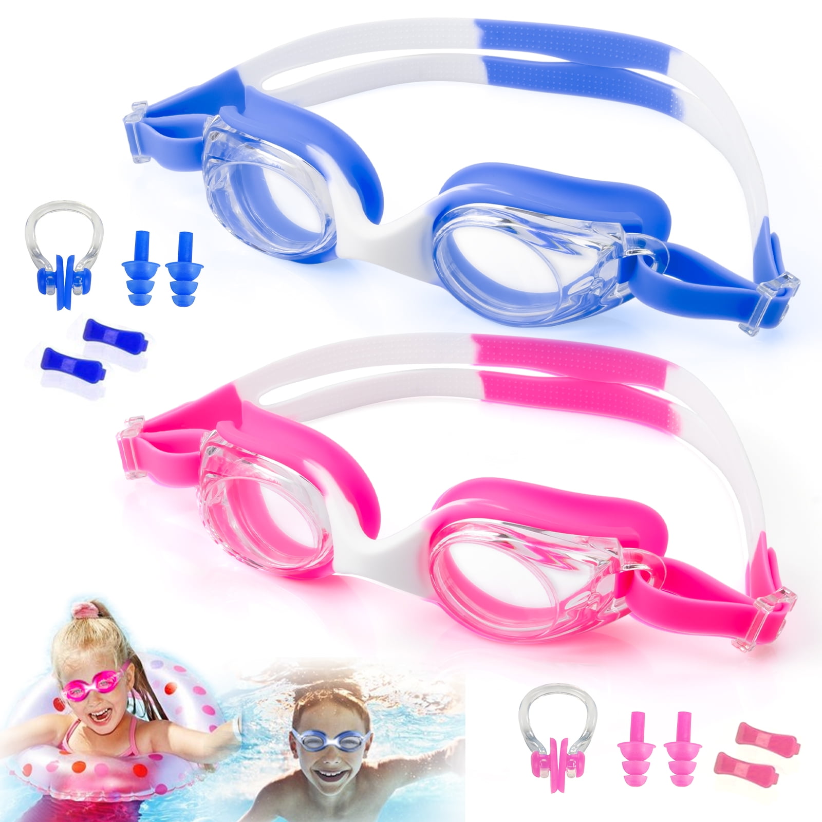 Kids Ski Goggles Gonex Anti Fog 100% UV Protection Snow Goggles for Boys& Girls Children Toddler with Case 