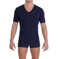 thumbnail image 1 of Ginch Gonch Men's Signature Series V-Neck T-Shirt Navy Large, 1 of 2