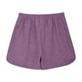thumbnail image 5 of ZACPNCV Unisex Boys Girls Summer Clothes 2 Piece Sleeveless Solid Color Tank Top and Shorts Clothing Sets Purple 3-4 Years, 5 of 8