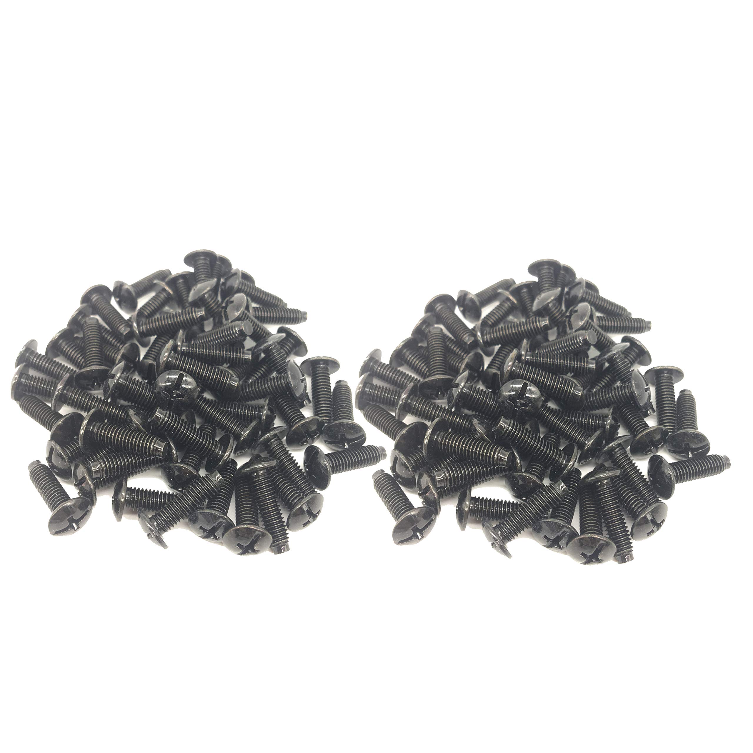 JINGCHENGMEI 1032 Server Rack Screws 110 Pack Network Rack Screws