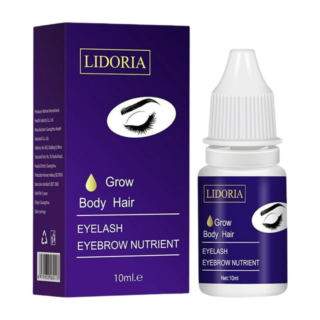 Suero de crecimiento de cejas y pestañas, hidratante, para pestañas y cejas más y gruesas.