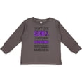 thumbnail image 3 of Inktastic Cystic Fibrosis Awareness I Dont Look Sick Looks Can Be Decieving Boys or Girls Long Sleeve Toddler T-Shirt, 3 of 5