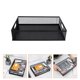 thumbnail image 2 of GOOHOCHY 1pc Office Desktop Storage Box Storage Basket Sundies Case (Negro), 2 of 7