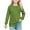 Army Green New, variant on 5-14 Years Girls' Tops Shirts Solid Loose Tunic Tops Round Neck Long Sleeved Top Children's Pullover Shirt