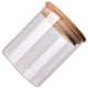 thumbnail image 5 of FELTECHELECTR Frasco de vidrio transparente de 175 ml, recipiente hermético para almacenar alimentos, para té, café, azúcar, sal (6,5 x 8 cm, con tapa de bambú), 5 of 6