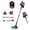 Cordless Stick Vacuum Cleaner with 5-Stage Filtration, variant on JIGOO V700 Station Cordless Stick Vacuum Cleaner with HEPA Auto-Empty System,33KPa, 55min Runtime, Anti-Tangle, Lightweight Upright Vacuum with LED Illumination for Home Hard Floor, Carpet & Pet Hair