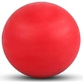 thumbnail image 1 of Nvzi Pelota de lacrosse para masajes para músculos adoloridos, hombros, cuello, espalda, pies, cuerpo, tejido profundo, puntos gatillo, nudos musculares, yoga y liberación miofascial (roja), 1 of 5
