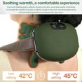 thumbnail image 4 of Kieccall Electric Neck and Shoulder Massager, 3 Levels Shiatsu Back Massager with Heat, 2 Temperature Settings, Wireless for Home Office Gift, 4 of 8