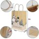 thumbnail image 2 of xmas gift Kraft Gift Bags Assorted Styles Set of 24 - Party Supplies Decor (9" x 7" x 4"), 2 of 5