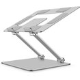 thumbnail image 1 of KAIYANG Soporte ergonómico para computadora portátil para escritorio: soporte para computadora portátil de altura ajustable que se adapta a dispositivos de 10 a 17 pulgadas (plateado), 1 of 5