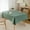 Blackish Green, variant on Xukmct Rectangle Tables Cloth Waterproof Soft Linen Tablecloth Farmhouse Dining Table Cover for Dinner/Party/Holiday, 55" x 55"