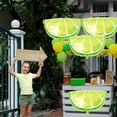 thumbnail image 4 of 6 Pieces 26 Inches Large Fruit Lime Balloons, Green Aluminum Foil Lemon Balloon for Fruit Themed Birthday Wedding Decorations Party Supplies, 4 of 4