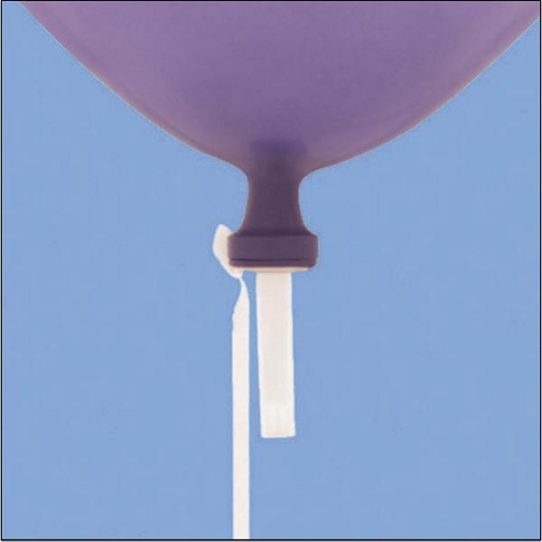 Balloon Valve with Ribbon