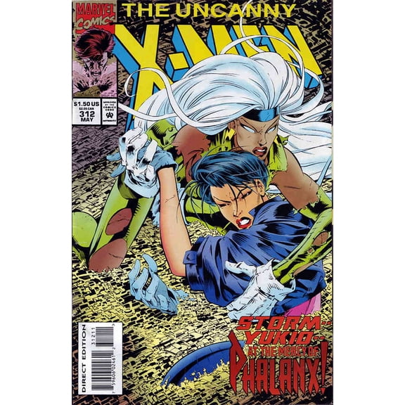 Uncanny X-Men, The #312A (with card) VF ; Marvel Comic Book