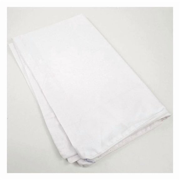 R & R Textile Pillow Protector,25 in L,White X10100