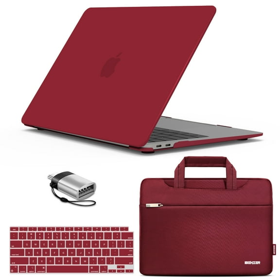 iBenzer 13" Laptop Shell for MacBook Air, Wine Red