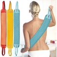thumbnail image 1 of Exfoliating Shower Brush Set with Dual-Sided Washcloth and Ergonomic Handles for Body Care, 1 of 5