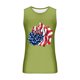 thumbnail image 3 of Tanques para Hombre para el Verano Solto Chaleco Impresión Deportivo Cuello Redondo, Casual, 3 of 3
