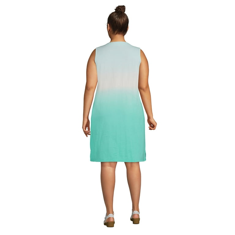 Lands end plus sale size swim cover ups