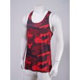 thumbnail image 5 of Raenseen Men's Muscle Tank Top Shirts Workout Sleeveless Camouflage Quick Dry Swim Vest Athletic Gym Red XXL, 5 of 9