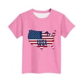 thumbnail image 2 of FAHXNVB 4th of July T Shirts for Boys Short Sleeve Crew Neck Patriotic Summer Tees Tops Lightweight Kids Shirts 3-15 Years, 2 of 4