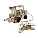 thumbnail image 3 of Kits de experimentos científicos de madera, juguetes de construcción mecánicos, montacargas a control remoto, tecnología de pequeña producción para, 3 of 9
