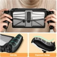 thumbnail image 2 of Fintie Case for Playstation Portal with Fixed Stand, [Shock Proof] Protective Cover w/Hard Matte Clear Back Panel & Soft TPU Bumper, Ergonomic Grip for Playstation Portal Remote Player, Black, 2 of 7