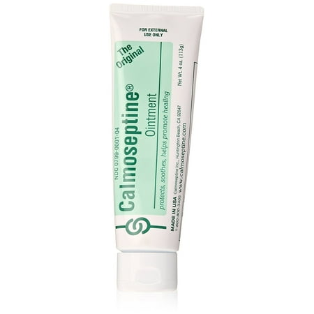 Calmoseptine Ointment Tube, 4 Ounce (Best Ointment For Poison Ivy)