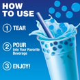 thumbnail image 4 of Mango Passionfruit Popping Boba - 10 Boba Packets with Straws for Drinks, Desserts & Food Toppings - Non-GMO Popping Boba Pearls, 4 of 5