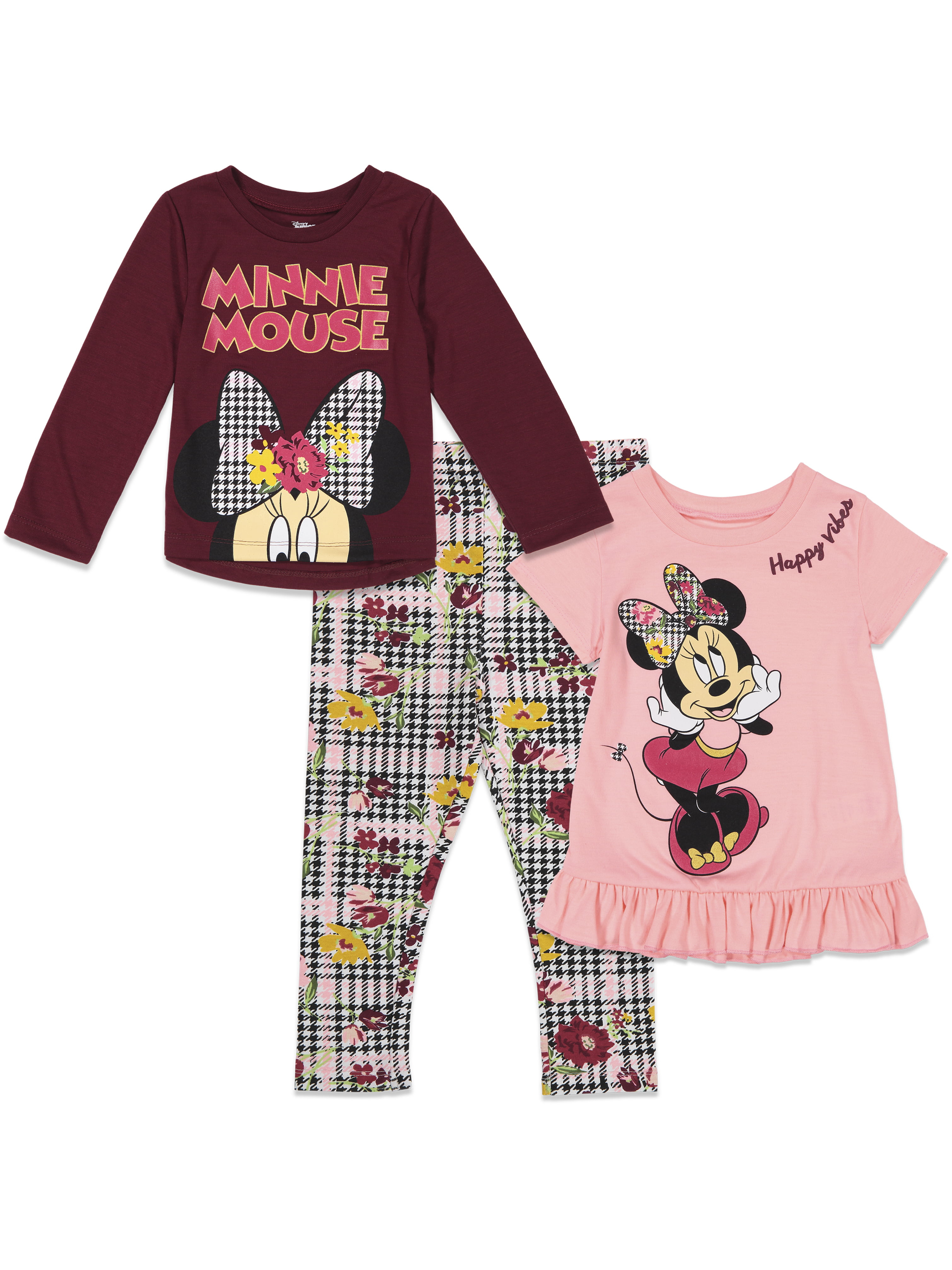 Disney boys girls joggers sweat top and socks Tigger or Minnie Mouse set 