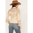 thumbnail image 4 of Shyanne Women's Fringe Embellished Leather Blazer - SWSP23O91 X-  US, 4 of 4