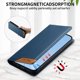 thumbnail image 3 of Funda Tipo Cartera de Cuero Sintético para Samsung Galaxy A53 5G Bloqueo RFID, con Ranuras para Tarjetas y Bolsillo para Efectivo, Cierre Magnético Fuerte Azul, 3 of 6