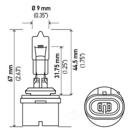Hella 890 Hella Turn Signal Light Bulb