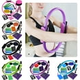 thumbnail image 3 of Pilates Ring Circle Set 15 Pcs Yoga Equipment Accessories for Home Workouts with Resistance Bands for Women, 3 of 10