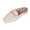 Beige, variant on Slip On Buckle Mule for Women, Comfortable Casual Loafer Mules With Pearl Strap, No-Slip Slide Sandals for Walking & Daily Wear