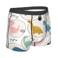 thumbnail image 3 of Haiem Cute Dinosaurs Men's Boxer Briefs, Every Day Comfort Stretch Cotton Moisture-Wicking Underwear-Small, 3 of 9