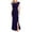 Blue, variant on Durtebeua Women's Split Bodycon Mermaid Evening Cocktail Long Dress Blue,M