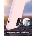 thumbnail image 4 of Dtto Compatible Con Iphone 11 Pro Funda [Serie Romance] Cubierta Completa De Silicona [Cámara Mejorada Y Protección De Pantalla] Con Cojín De Rejilla De Panal Para Iphone 11 Pro 5.8"" 2019 Pink Ice, 4 of 5