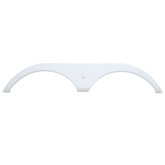 Icon 01833 Tandem Fender Skirt for Pilgrim FS1833 - Polar White