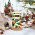 thumbnail image 2 of Yayeee Flameless Candles with Remote Flickering Battery Operated Multi Color Changing, Beige Geometric, 2 of 7