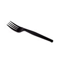thumbnail image 2 of Karat PS Plastic Medium-Heavy Weight Forks Bulk Box - Black - 1,000 ct, 2 of 8